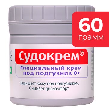 Судокрем крем под подгузник 60г — купить в Москве, цена от 501 ₽ в интернет-аптеке Планета Здоровья