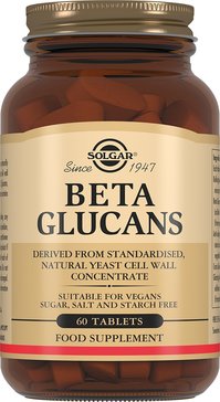 Купить солгар Бета-глюканы/Beta Glucans таб 60 шт (бета-глюканы) от 990 руб. в городе Москва и Московская область в интернет-аптеке Планета Здоровья, инструкция по применению, аналоги