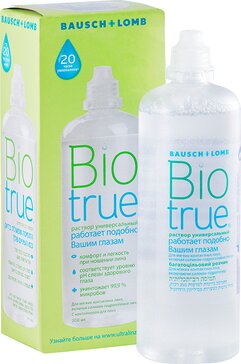 Купить Biotrue Раствор для ухода за контактными линзами