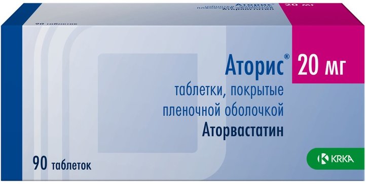 Купить аторис таб 20 мг 90 шт (аторвастатин) от 600 руб. в городе Санкт-Петербург в интернет-аптеке Планета Здоровья, инструкция по применению, аналоги